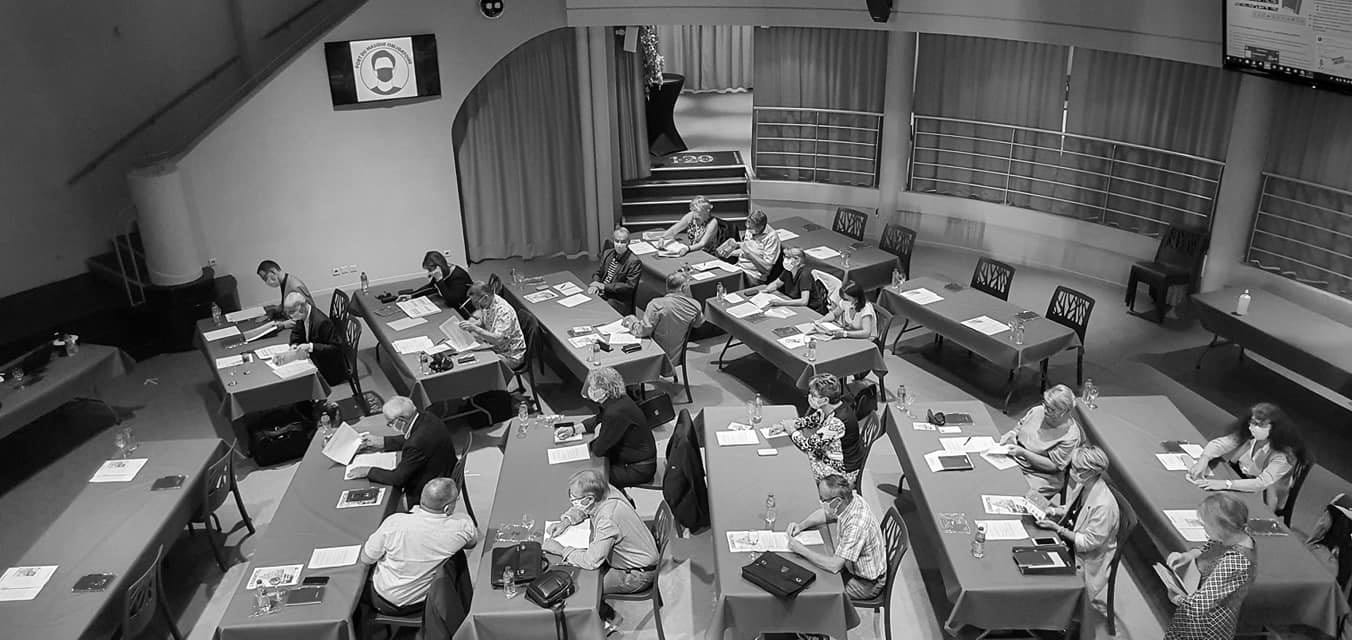 Dans le respect du protocole sanitaire